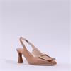 Hispanitas Giorgia Slingback High Heel - Caramel